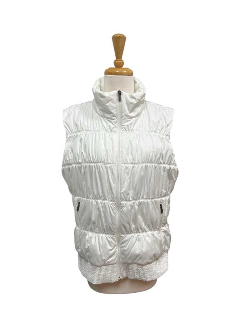 Columbia Chelsea Station Omni Heat Insulated Puffer Vest Size XL White
